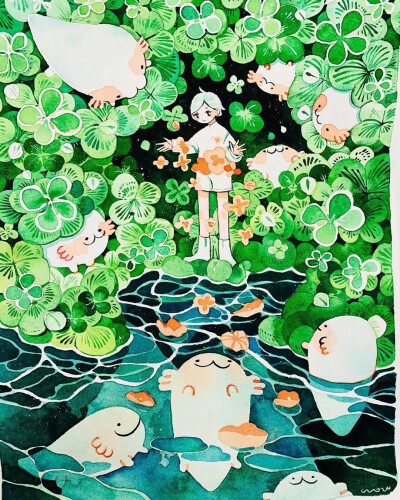 水彩- 堆糖,美图壁纸兴趣社区