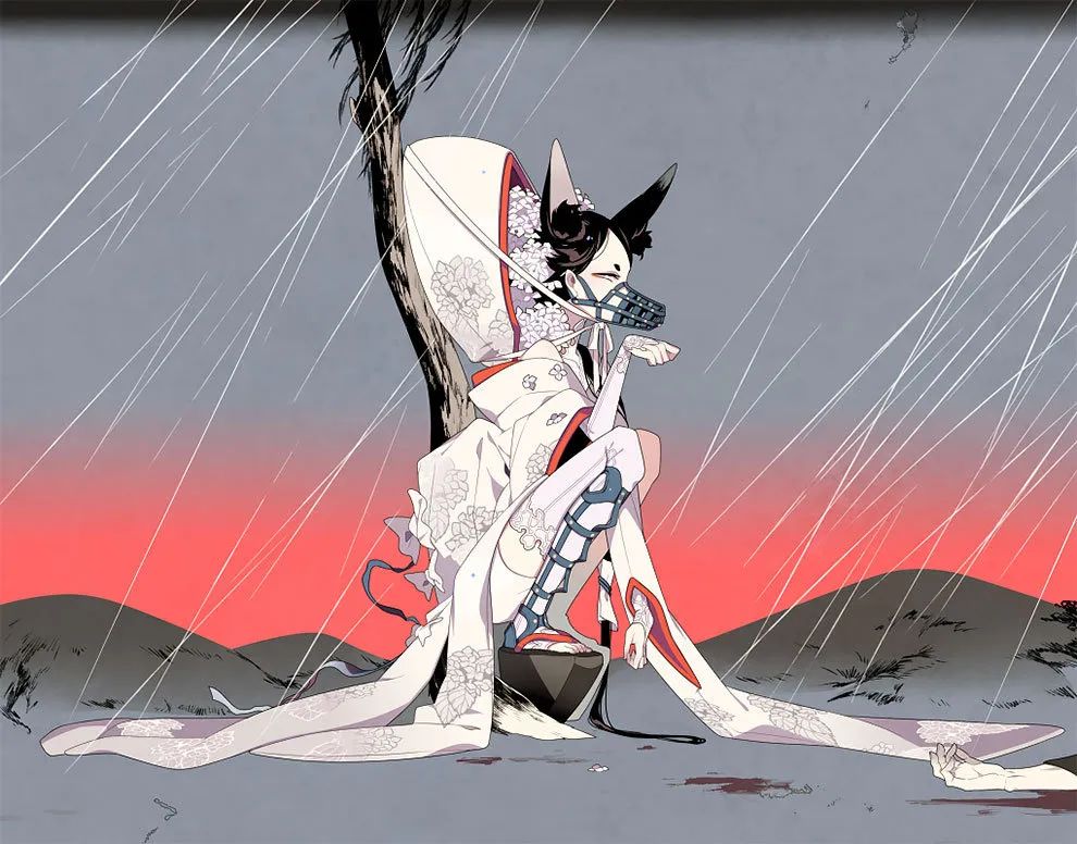 日本插画艺术家 keeggy