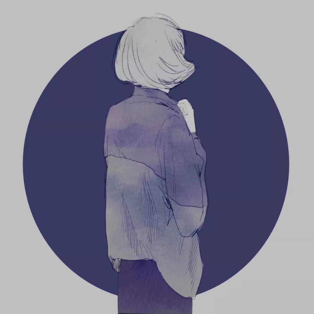 女生插画风格头像