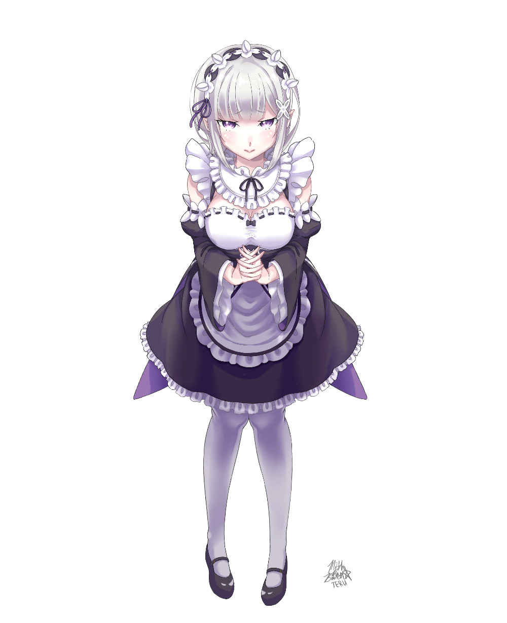 【来源pixiv,侵删】e.m.t emilia-tan maid tenshi!