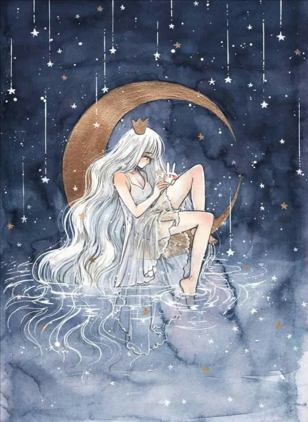 被星星祝福的少女 - 堆糖,美图壁纸兴趣社区
