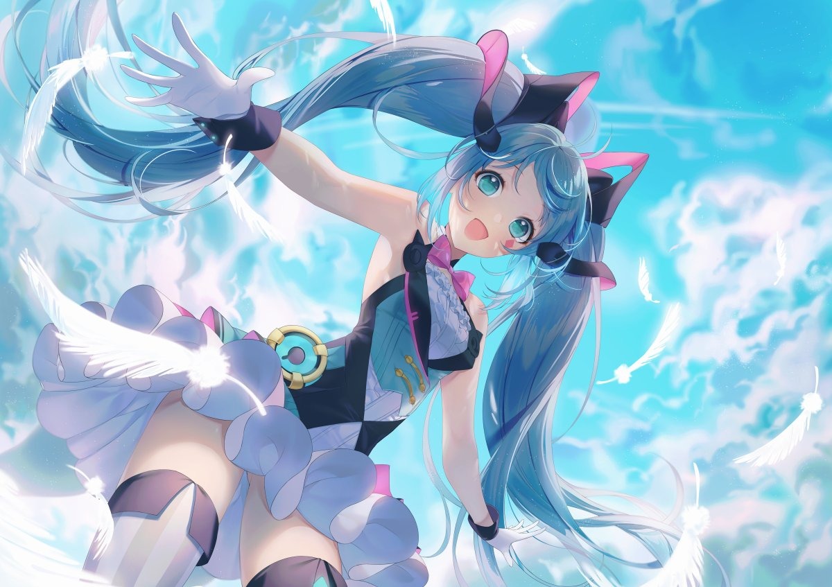 初音未来生日(12周年) 侵删