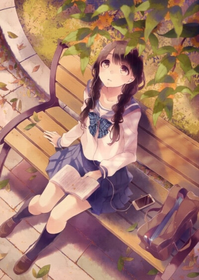 军服二次元少女