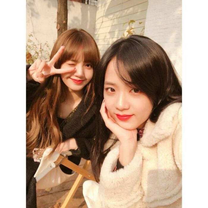 lisa&金智秀jisoo