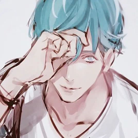 漫画 帅气 高清 模糊 男生 男头 酷拽 画师 壁纸 背景 动漫 清新