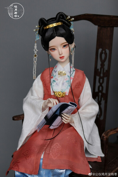 古风美人 sd娃娃 bjd 玩具 人偶 壁纸 萌物