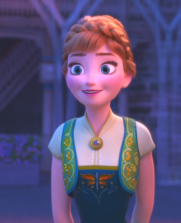 《frozen:生日惊喜》anna 头像 转自冰雪大冒险吧 https://tieba.