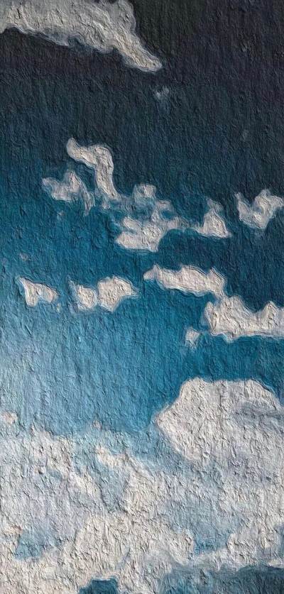 油画风壁纸可爱