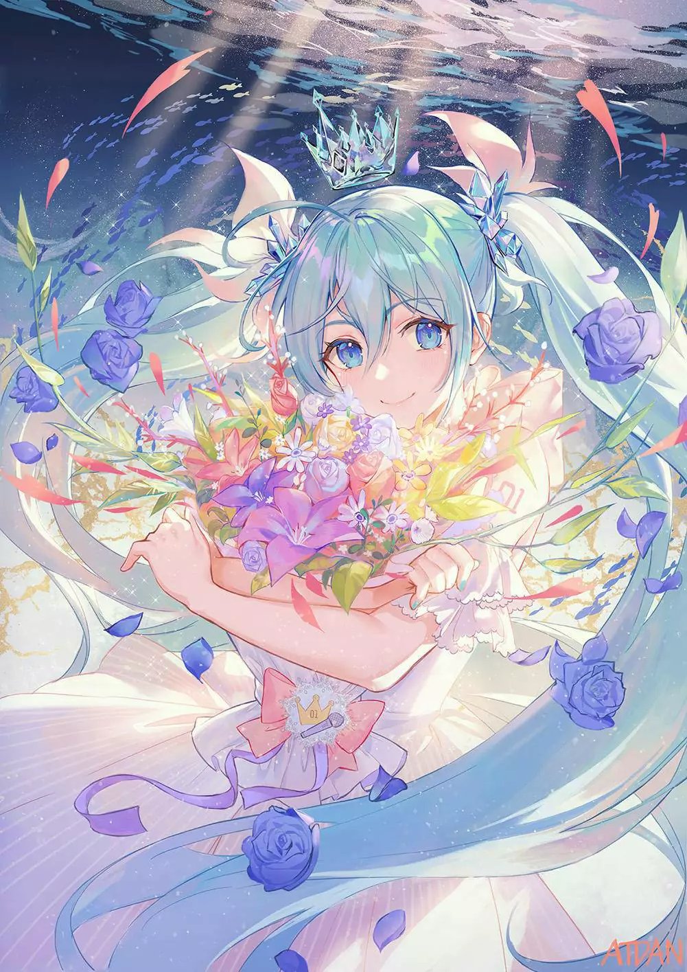 初音未来 插画 - 堆糖,美图壁纸兴趣社区