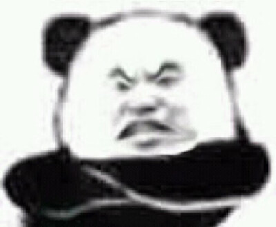 气到变形(熊猫人)
