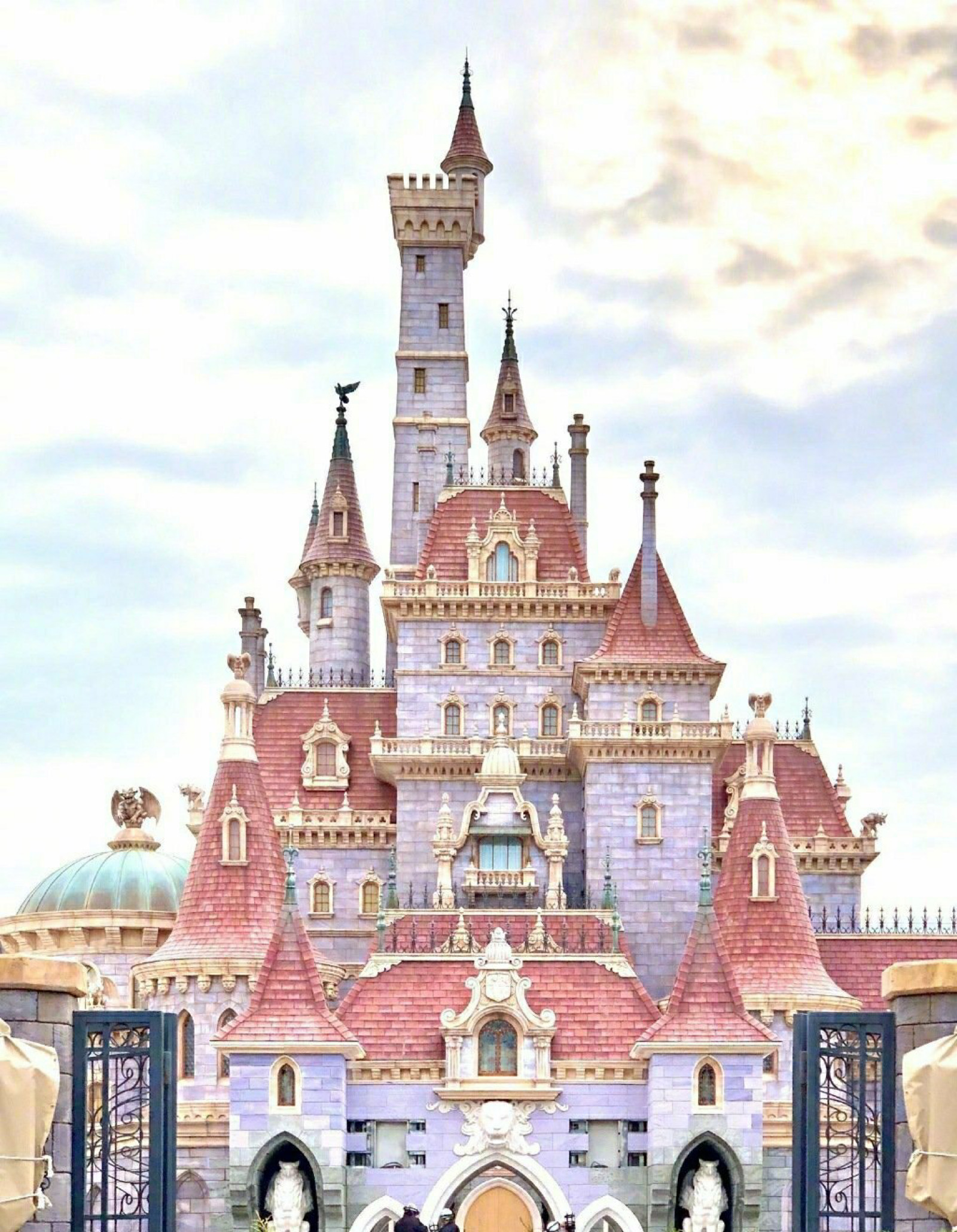 迪士尼城堡·迪士尼背景图·壁纸 - 堆糖，美图壁纸兴趣社区