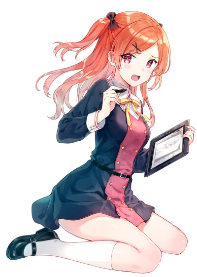 二次元妹子侧脸