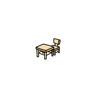 桌子椅子儿童画