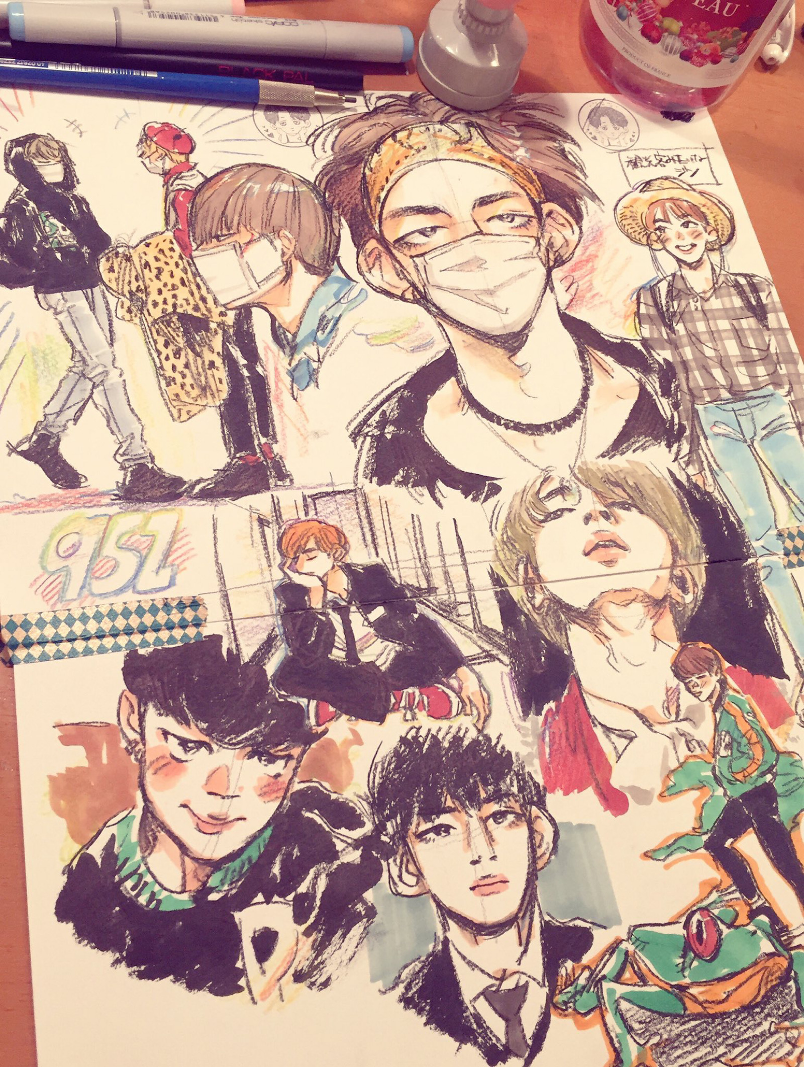 bts fanart