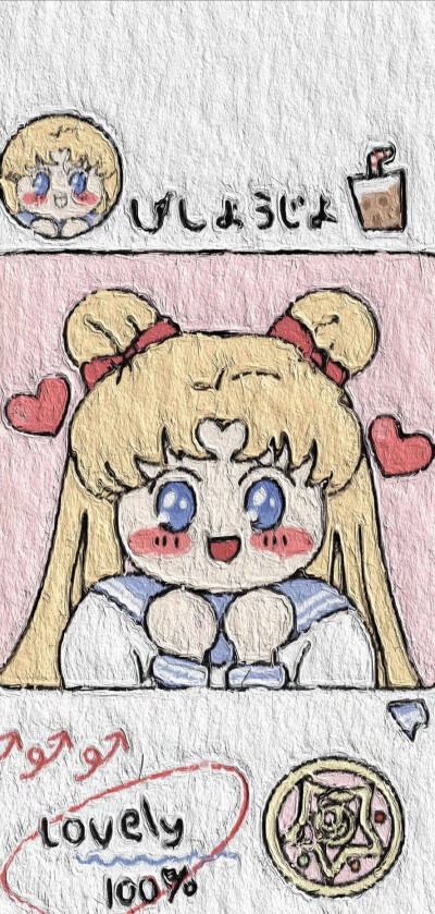 小女孩动漫壁纸