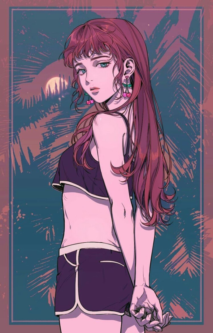 动漫女孩