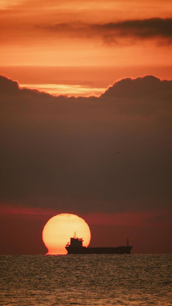 风景壁纸 夕阳 金色