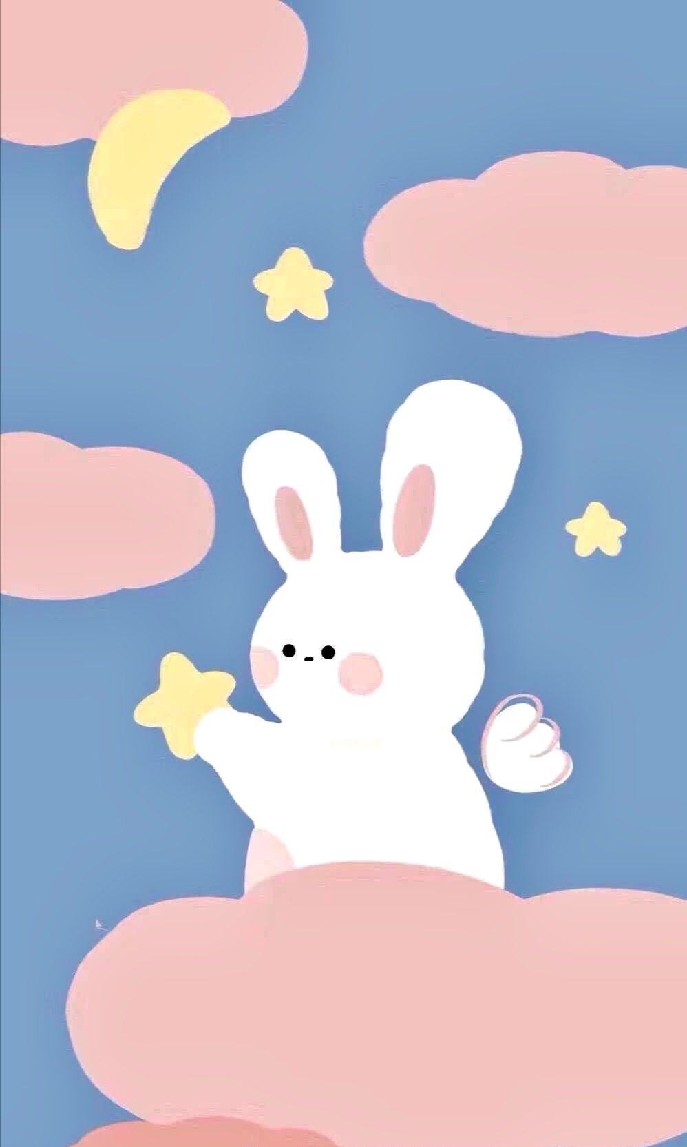 可爱的全屏壁纸 兔子