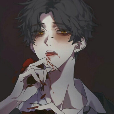 高冷成熟动漫男头高清男生头像