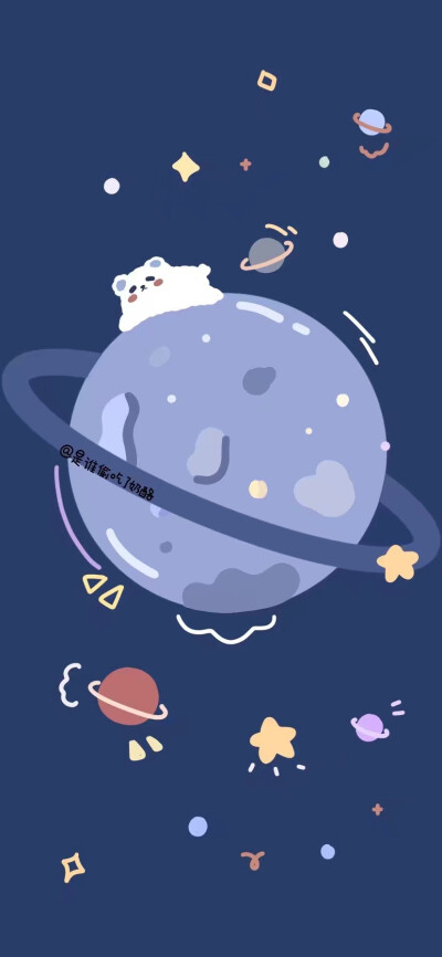 锁屏壁纸可爱/宇宙(侵删)