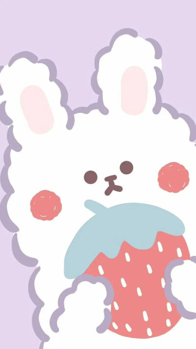 超级可爱的小兔兔壁纸