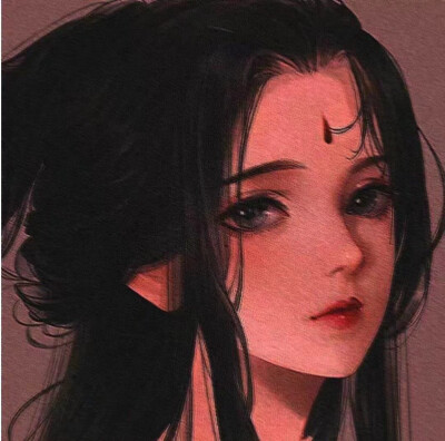 古风动漫女头潇洒