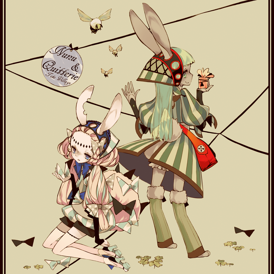 手机壁纸 兔纸 暖色系 暖妹 国风 古风 飘逸的妹子 q版 拟人 鹿 头像