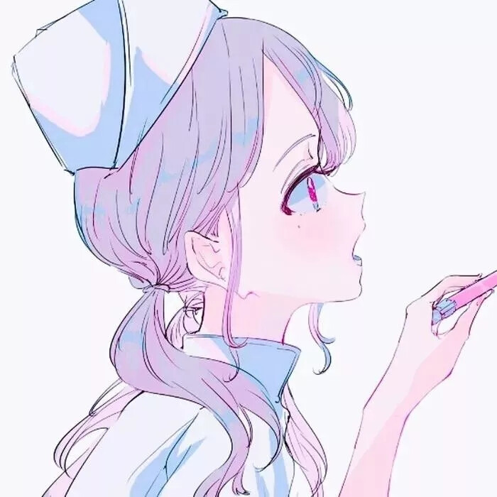 闺蜜头像百合可爱美美哒仙女动漫少女