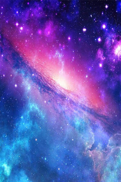粉紫星空背景图