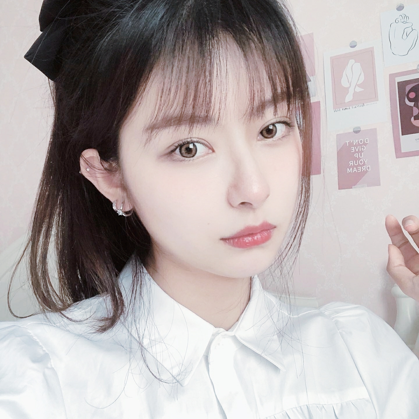 ""嗯,鞋子都没脱就进来了了呢."可爱女生头像自截自调二转注明id