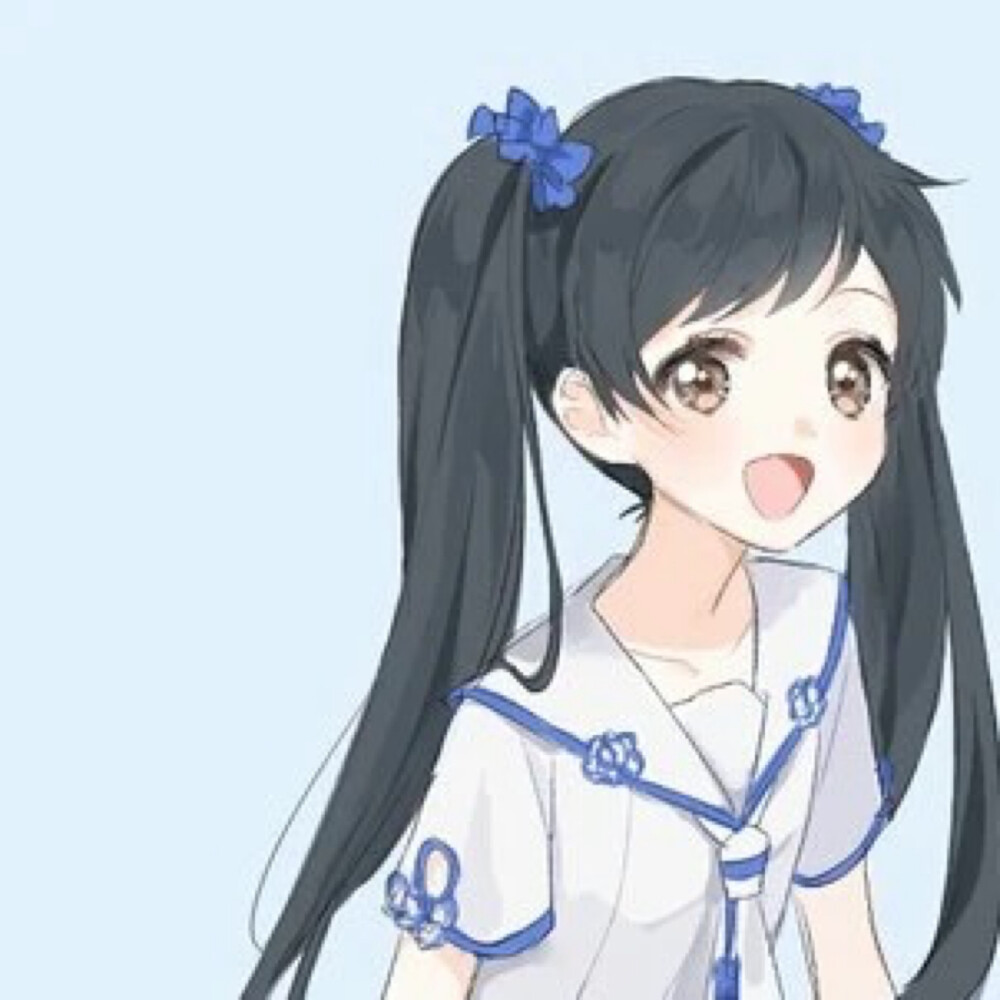 动漫闺蜜头像(=")人("=)