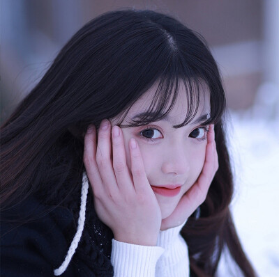 女生头像#气质女头#少女头像#可爱#雪#沙雕