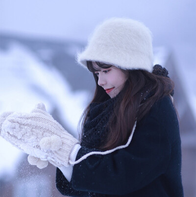 女生头像#气质女头#少女头像#可爱#雪#沙雕