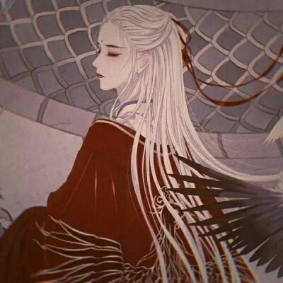 清冷古风动漫女头
