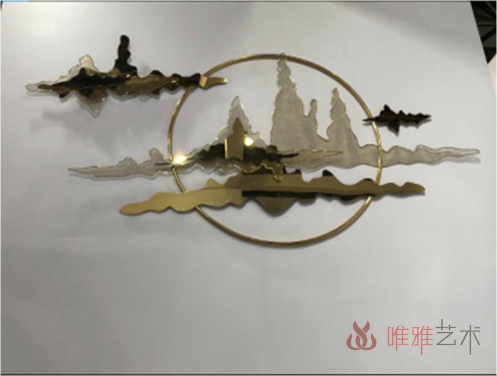 唯雅艺术作品集--形态各异的金属壁挂