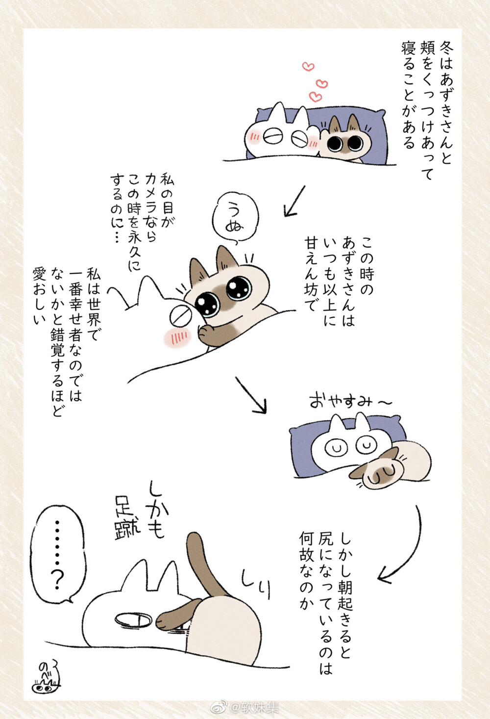 暹罗猫小漫画