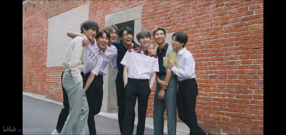 bts防弹少年团七人集体照