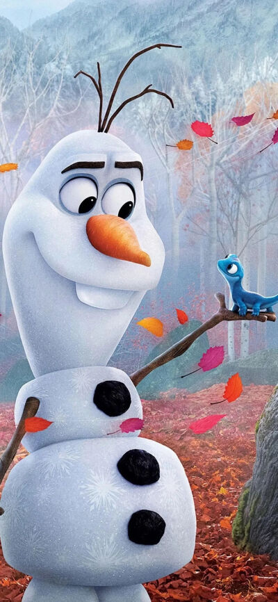 《frozen》olaf 火蜥蜴 壁纸