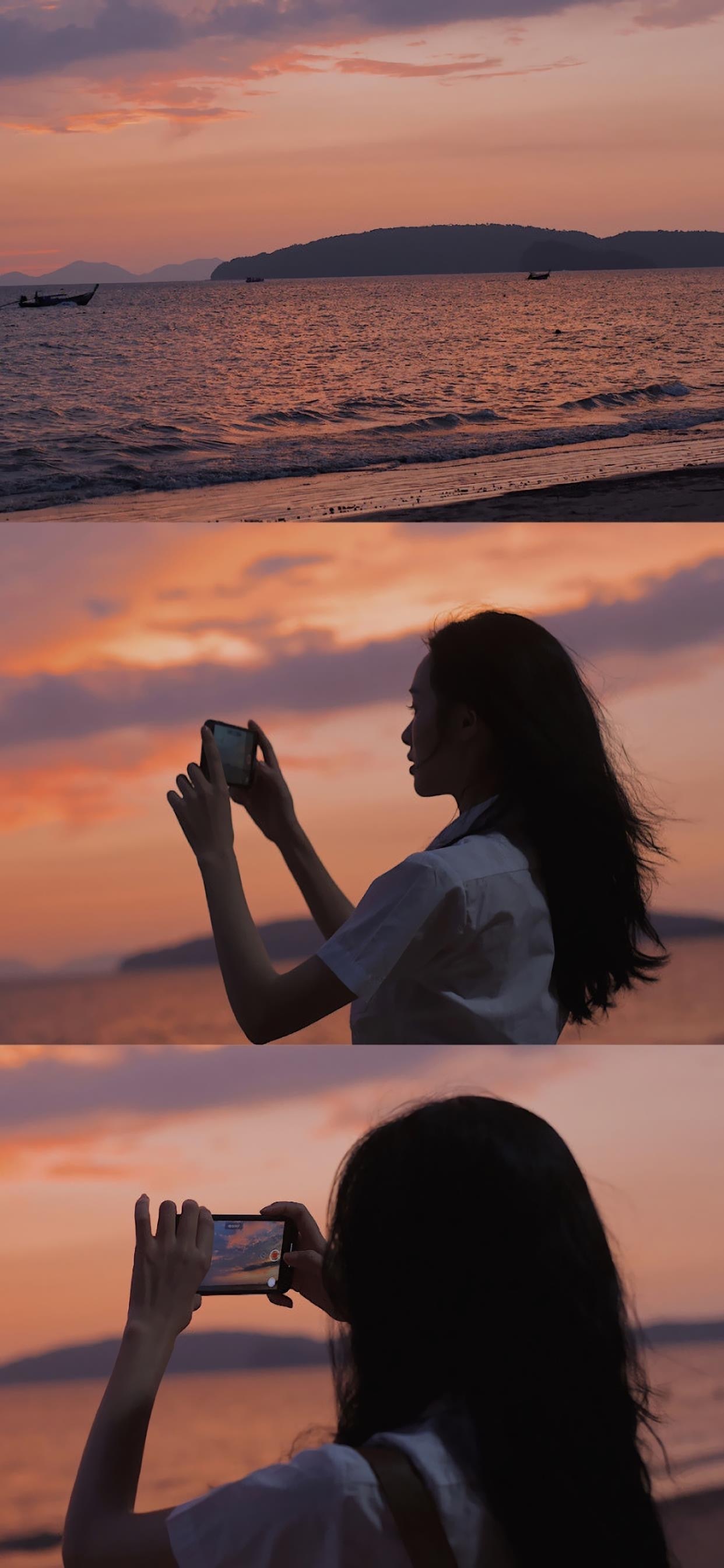 夕阳 日落 锁屏壁纸