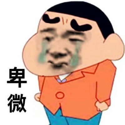 卑微小