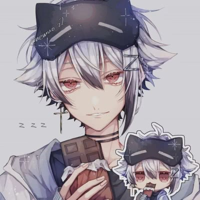 动漫男头像鱼