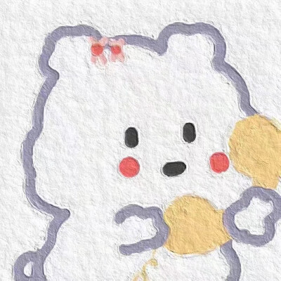 油画情头/情侣头像