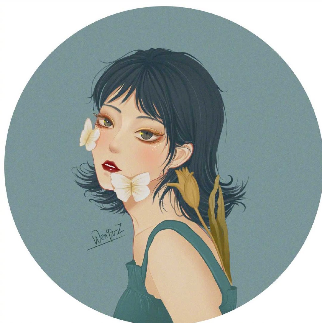 【头像】女头像插画师 wenqi-z