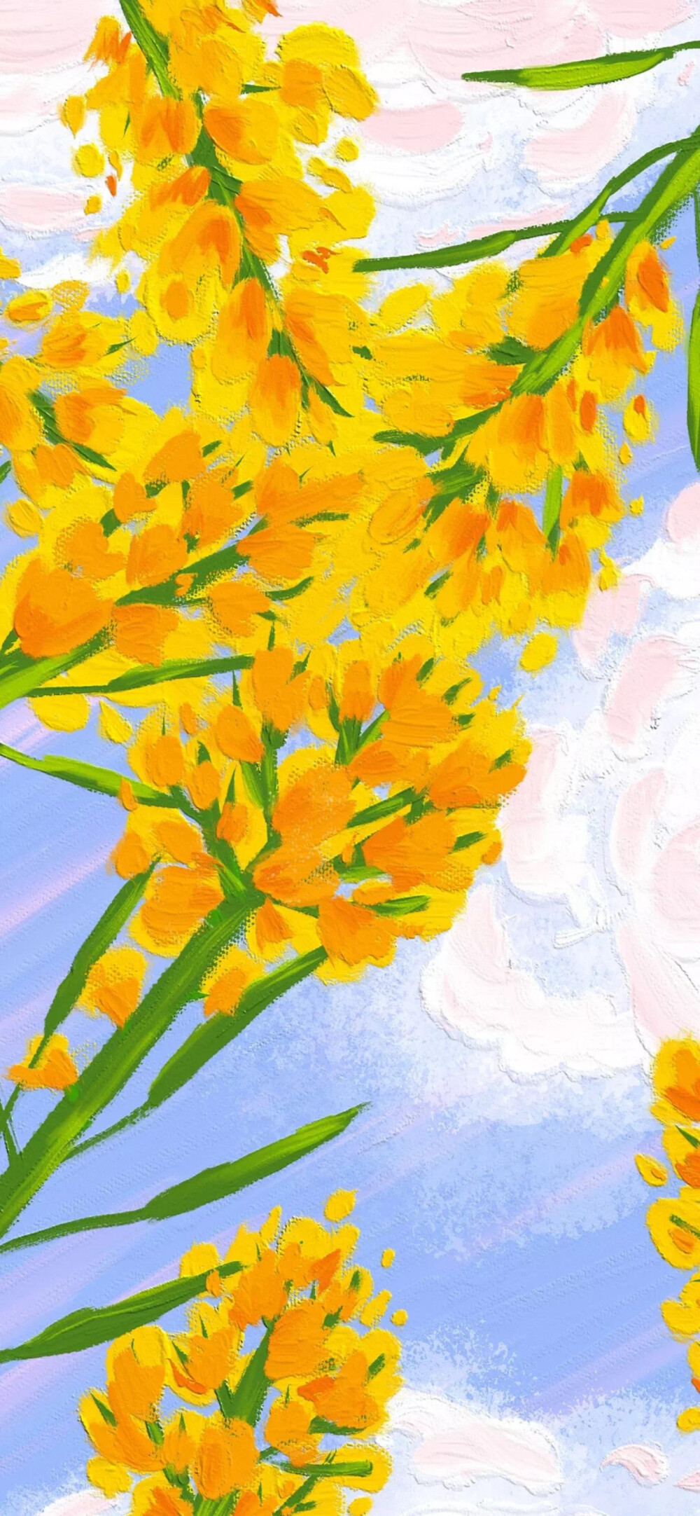 油画全屏壁纸