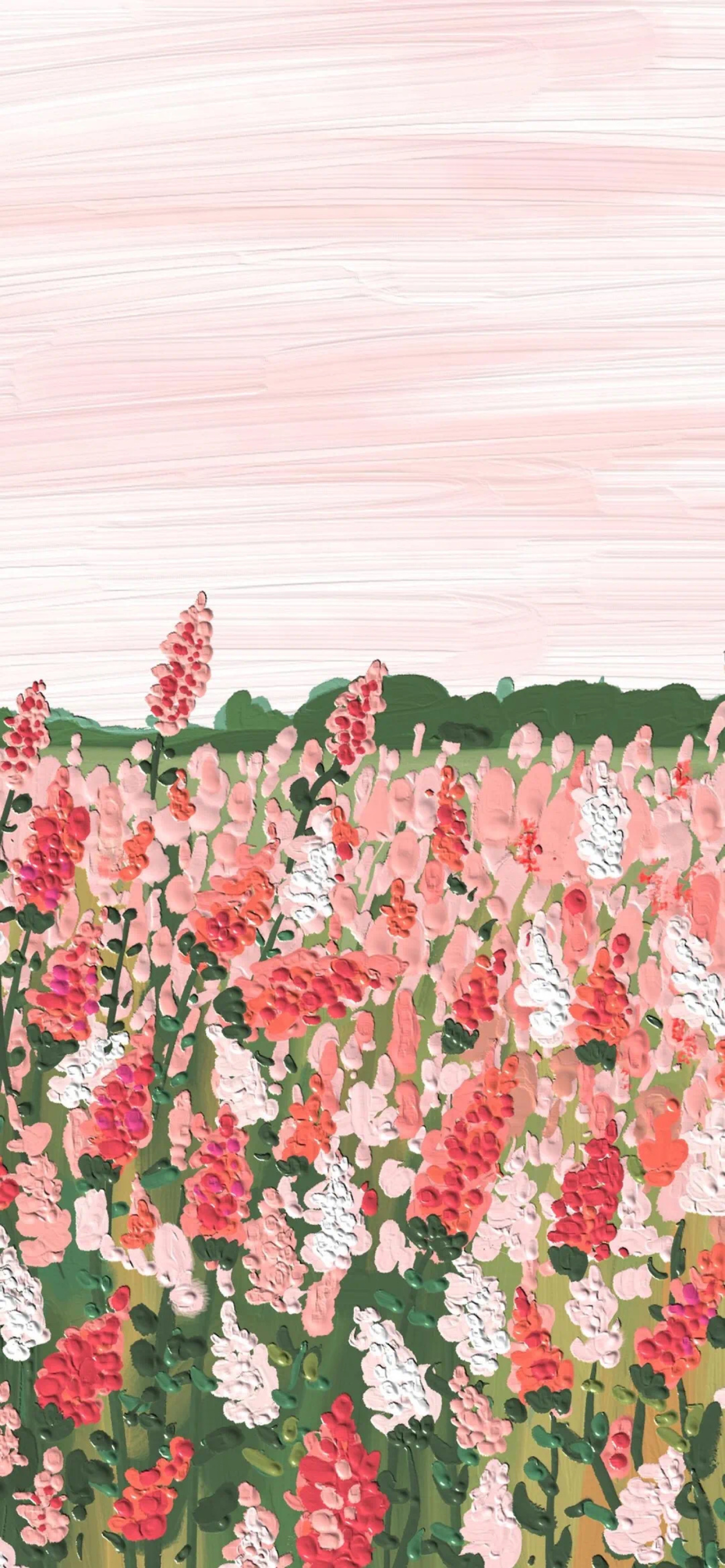 油画全屏壁纸