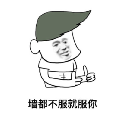 我墙都不服 就服你