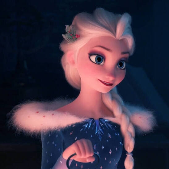 《frozen:雪宝的冰雪大冒险》elsa 头像