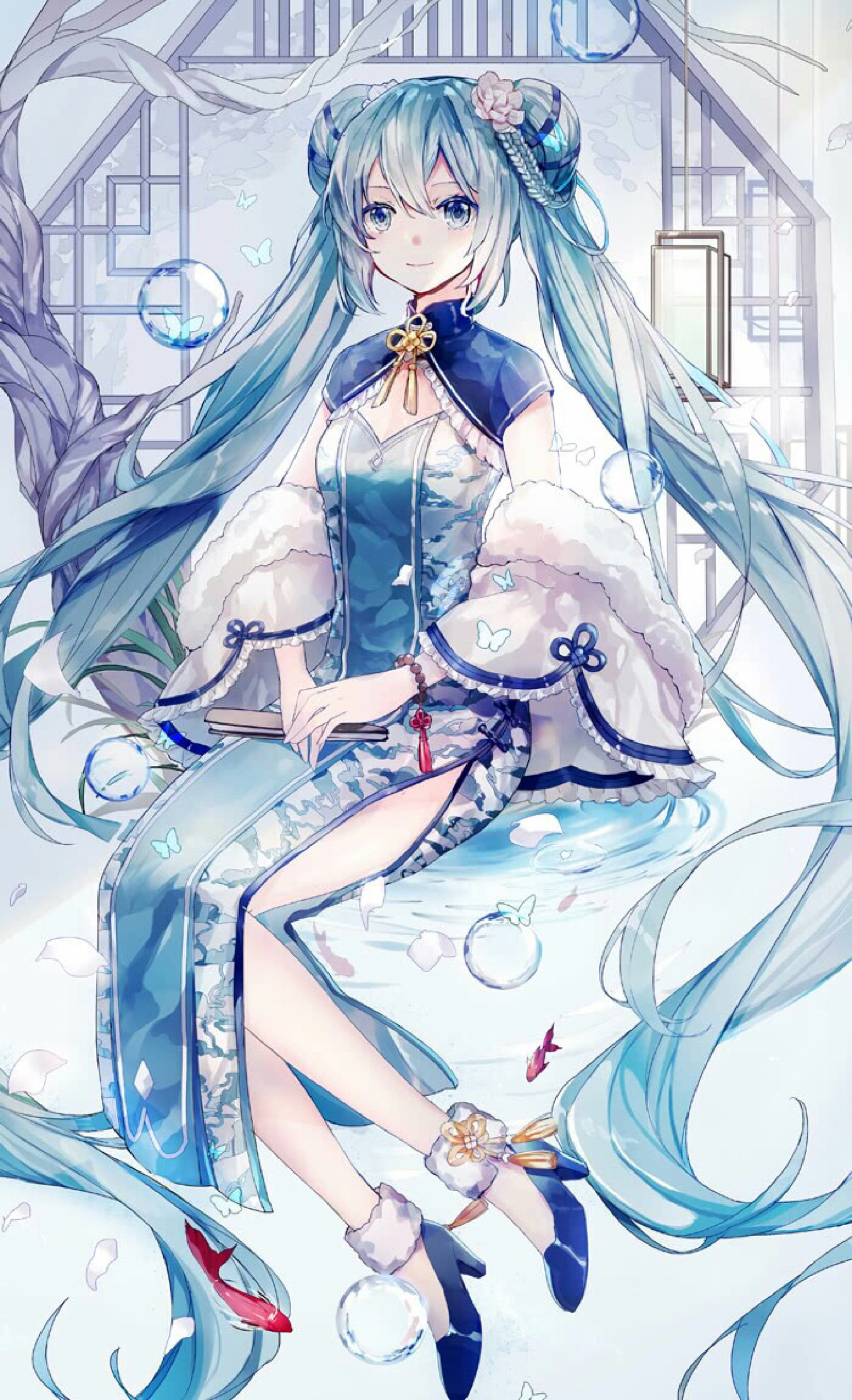 初音未来丨冰雪丨古风丨唯美