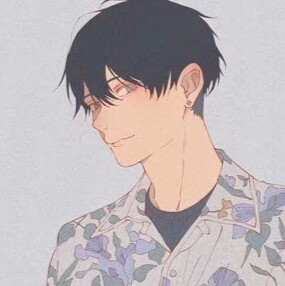 动漫男头#温柔画师twi:mg_m_mg