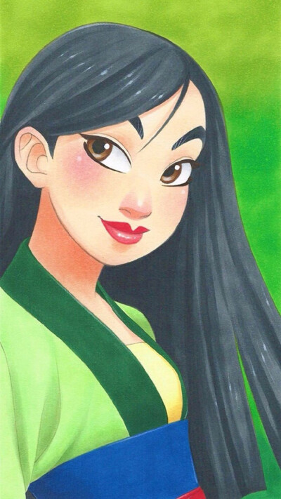 迪士尼公主|锁屏壁纸迪士尼公主乐佩 白雪 爱丽儿 灰姑娘 花木兰贝儿